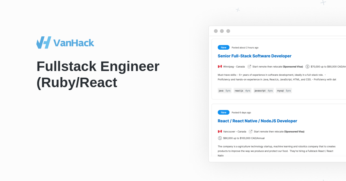 Fullstack Engineer Ruby React Hybrid In S O Paulo Brazil Vanhack - Premium Ocean Picture Gallery - HD